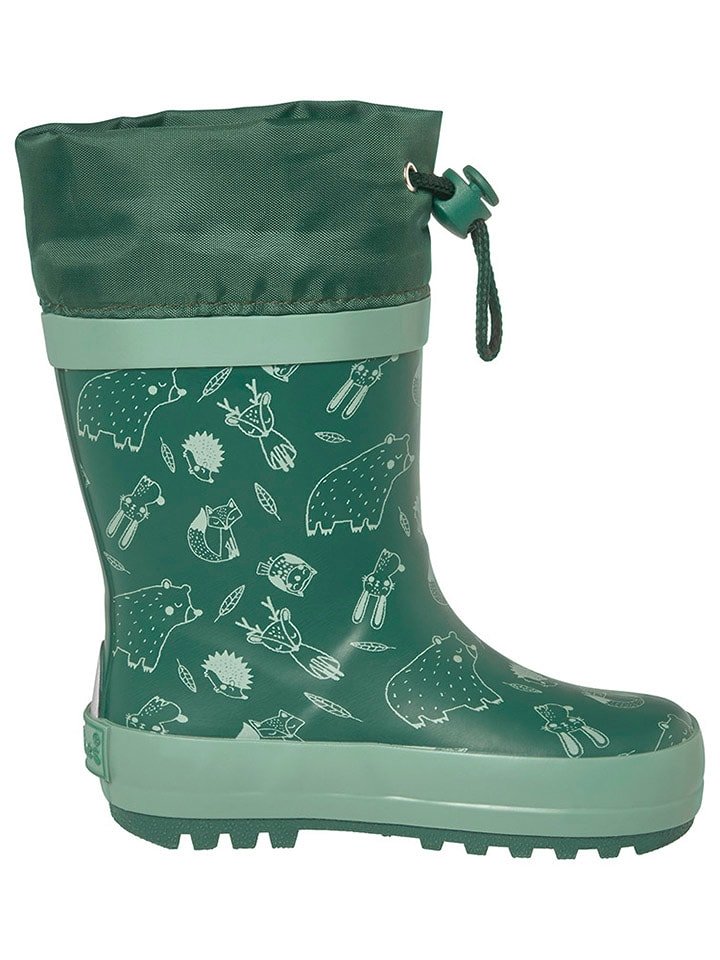 Playshoes Kalosze w kolorze zielonym rozmiar: 21