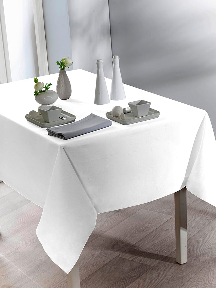 Calitex Obrus "Tentation" w kolorze białym rozmiar: 140x350 cm