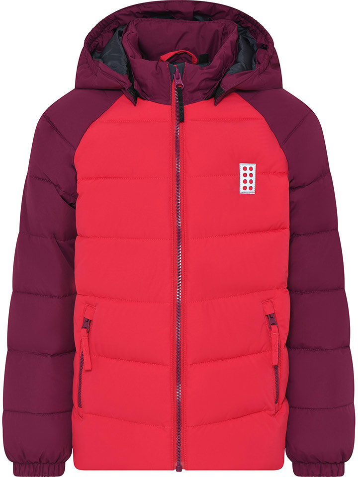 LEGO Kurtka zimowa "Jipe 704" w kolorze różowo-fioletowym rozmiar: 152