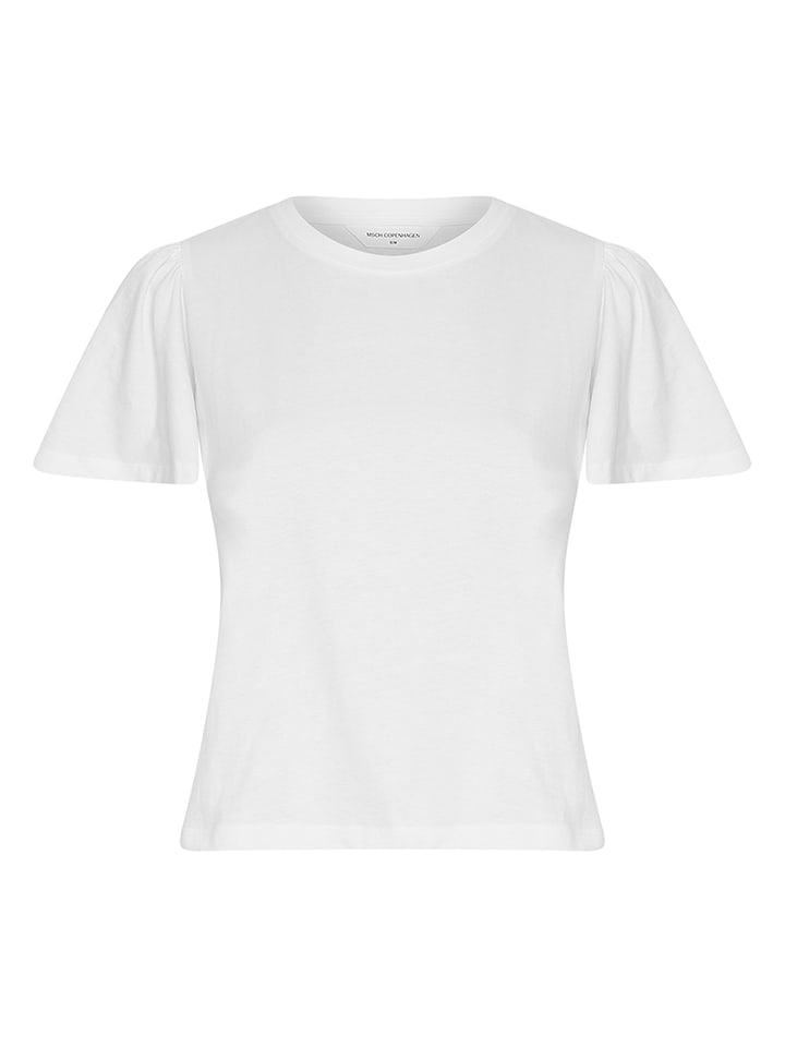 MOSS COPENHAGEN Koszulka w kolorze białym rozmiar: M/L