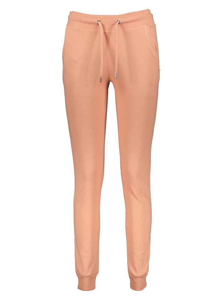 LASCANA Spodnie dresowe w kolorze brzoskwiniowym rozmiar: 32/34