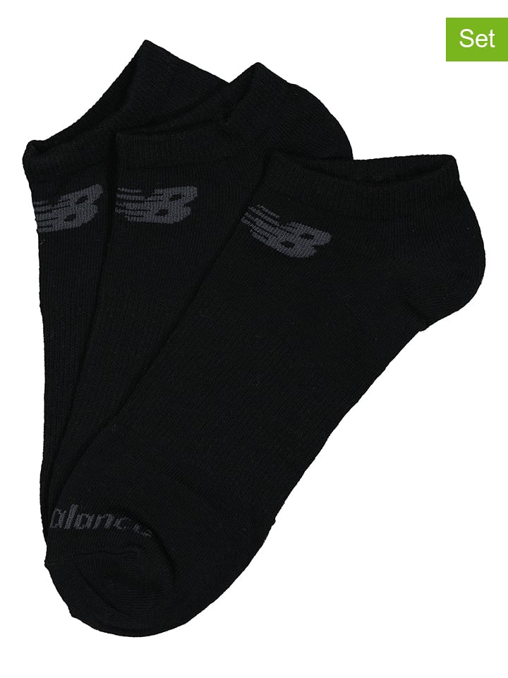 New Balance Skarpety (3 pary) w kolorze czarnym rozmiar: L