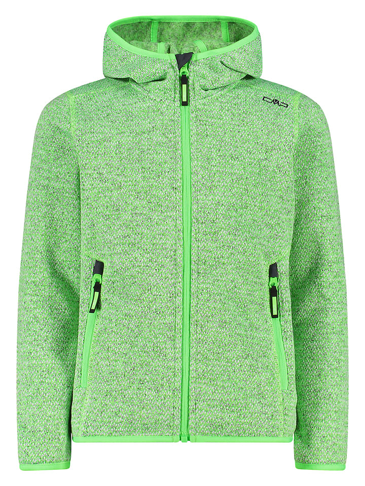 CMP Kurtka polarowa w kolorze zielonym rozmiar: 140