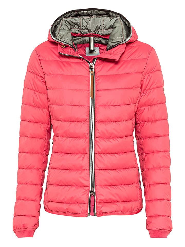 Camel Active Kurtka pikowana w kolorze koralowym rozmiar: 36