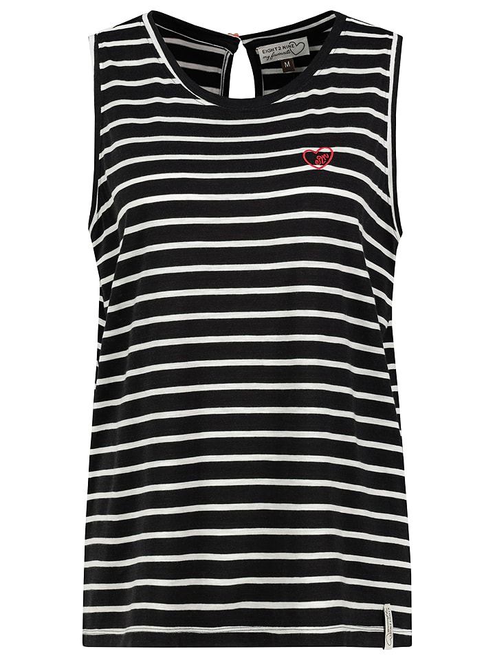 Eight2Nine Top w kolorze czarno-białym rozmiar: XS