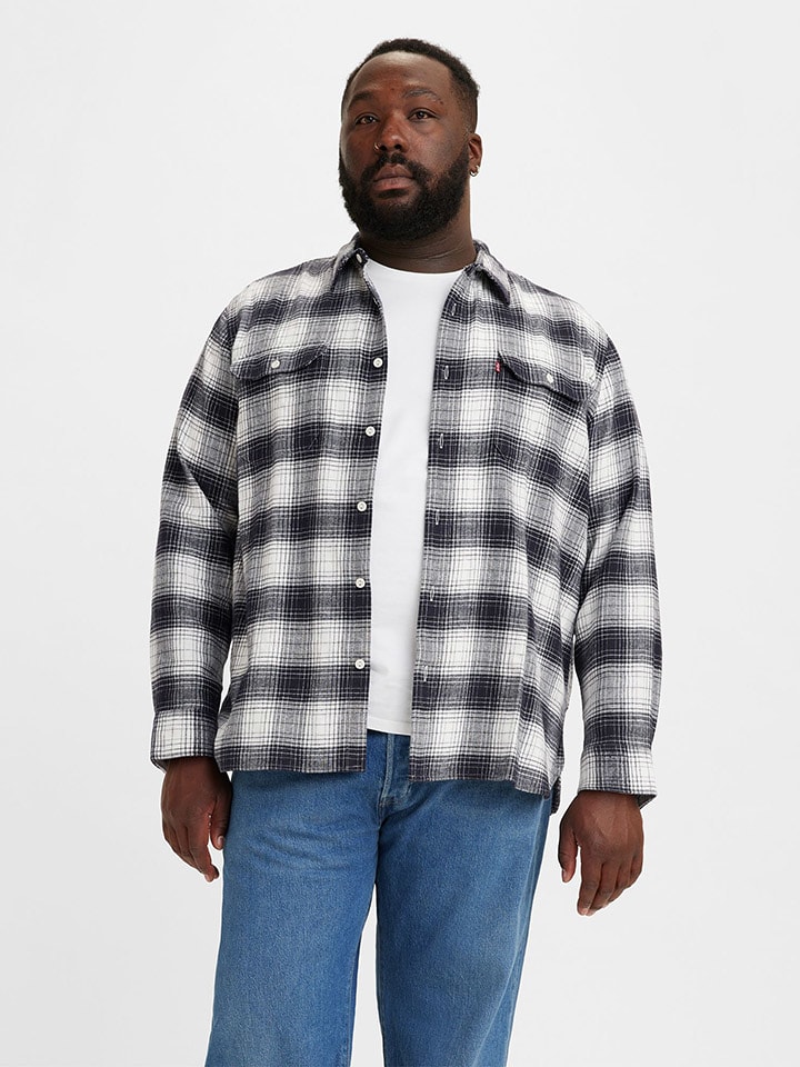 Levi´s Koszula w kolorze czarno-białym rozmiar: 5XL