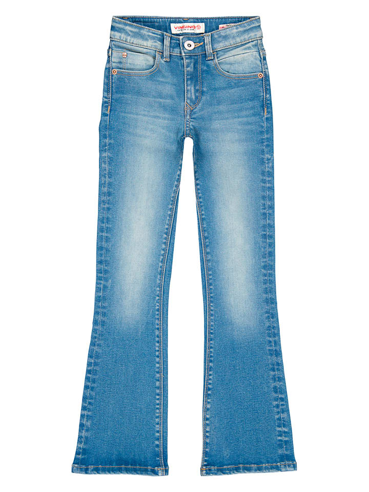 Vingino Dżinsy "Briona" - Slim fit - w kolorze niebieskim rozmiar: 158