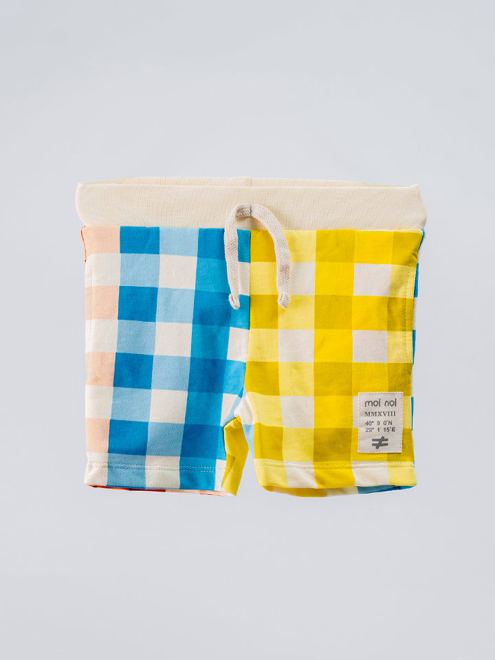 Moi Noi Szorty w kolorze żółto-niebieskim rozmiar: 122