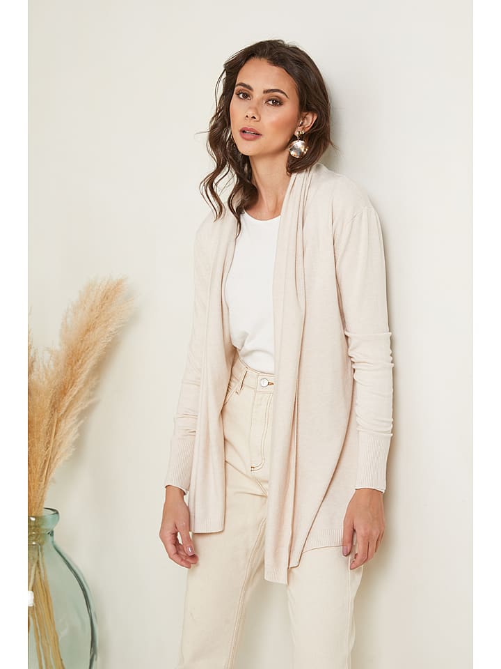 Kardigan w kolorze kremowym