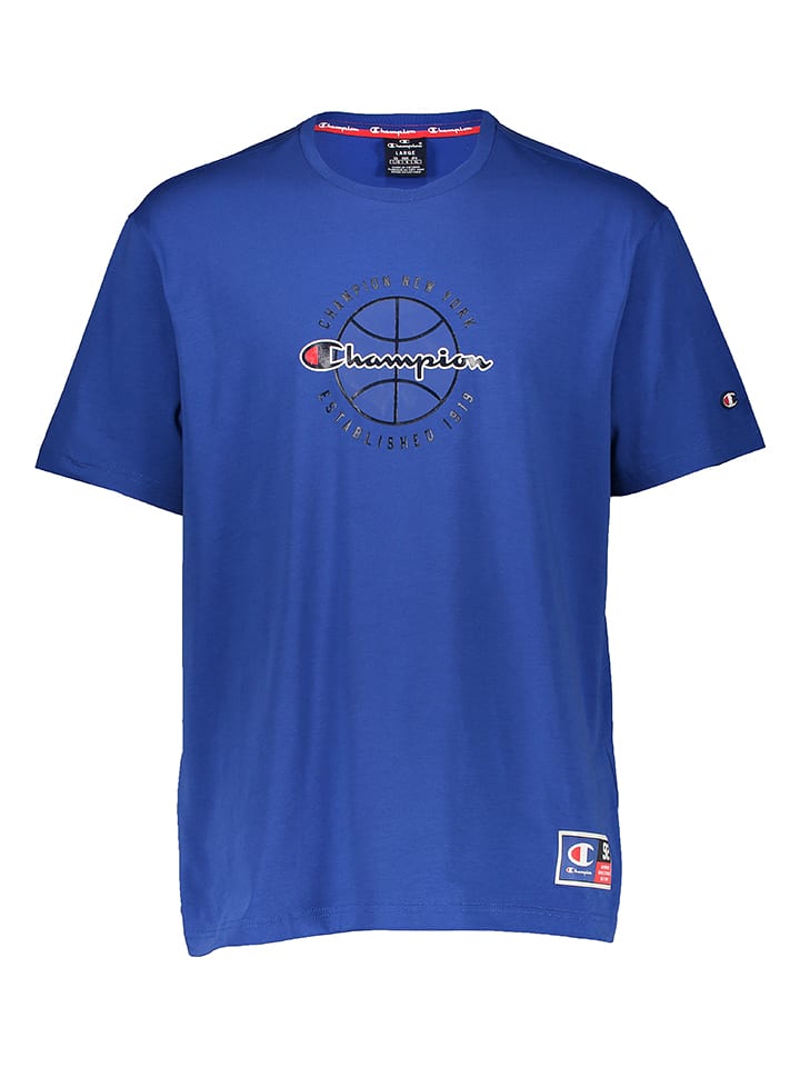 Champion Koszulka w kolorze niebieskim rozmiar: XL