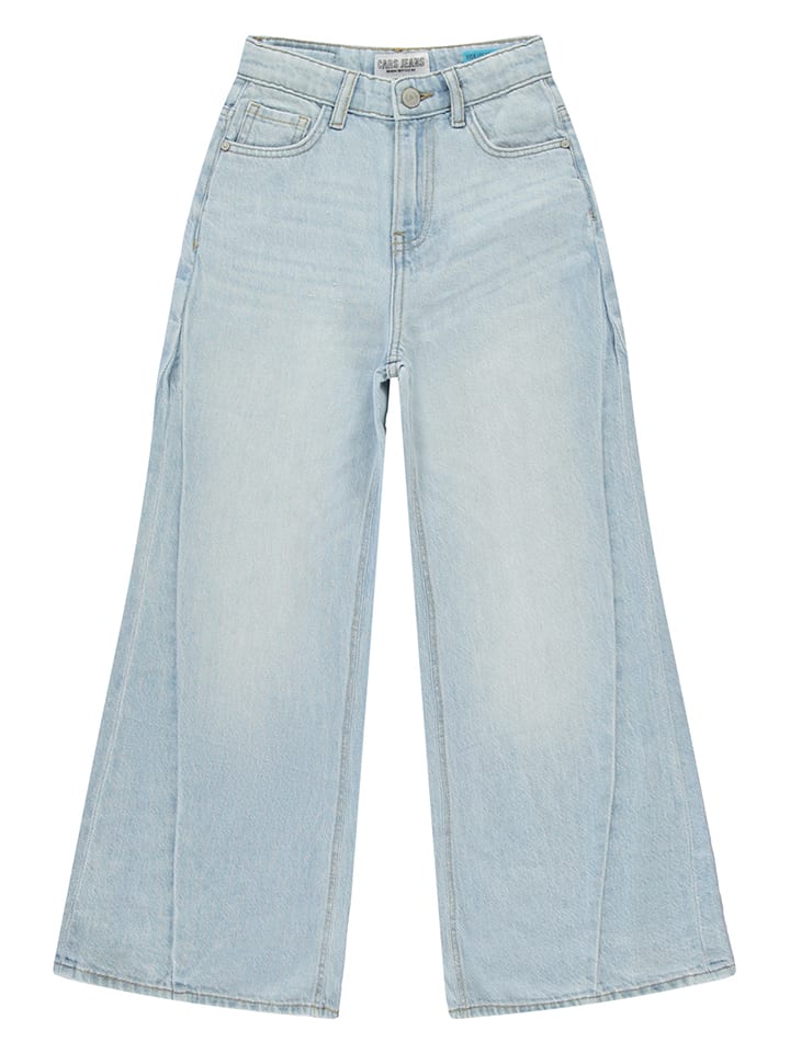 Cars Dżinsy "Dyara" - Comfort fit - w kolorze błękitnym rozmiar: 152