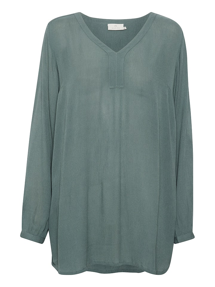 Tunika "Amber" w kolorze zielonym