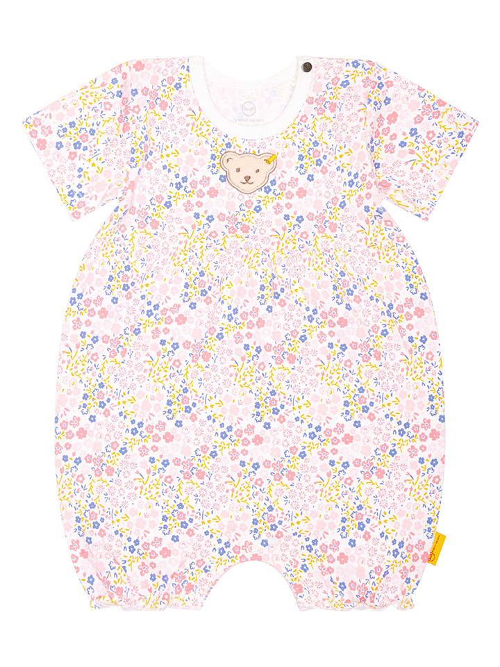 Steiff Rampers w kolorze jasnoróżowym rozmiar: 74