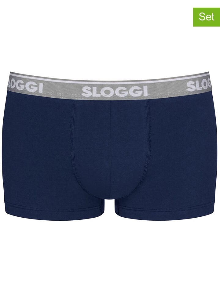 Sloggi Bokserki (2 pary) w kolorze granatowym rozmiar: XXL
