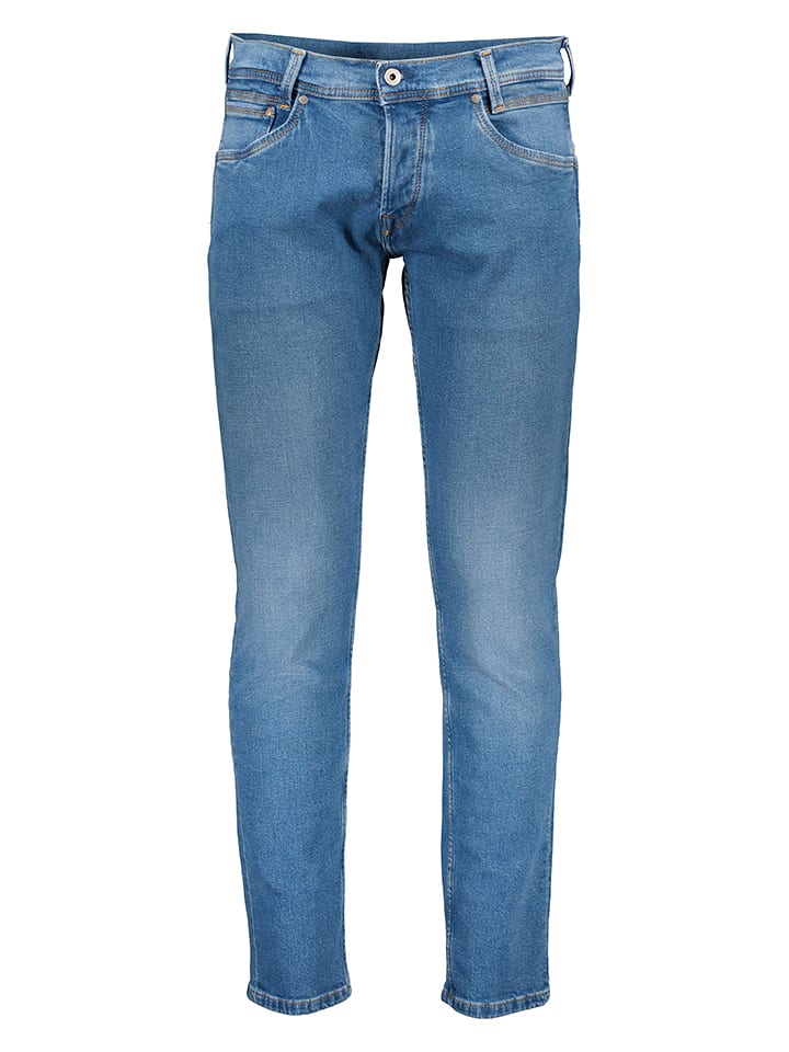 Pepe Jeans Dżinsy - Slim fit - w kolorze niebieskim rozmiar: W33/L34