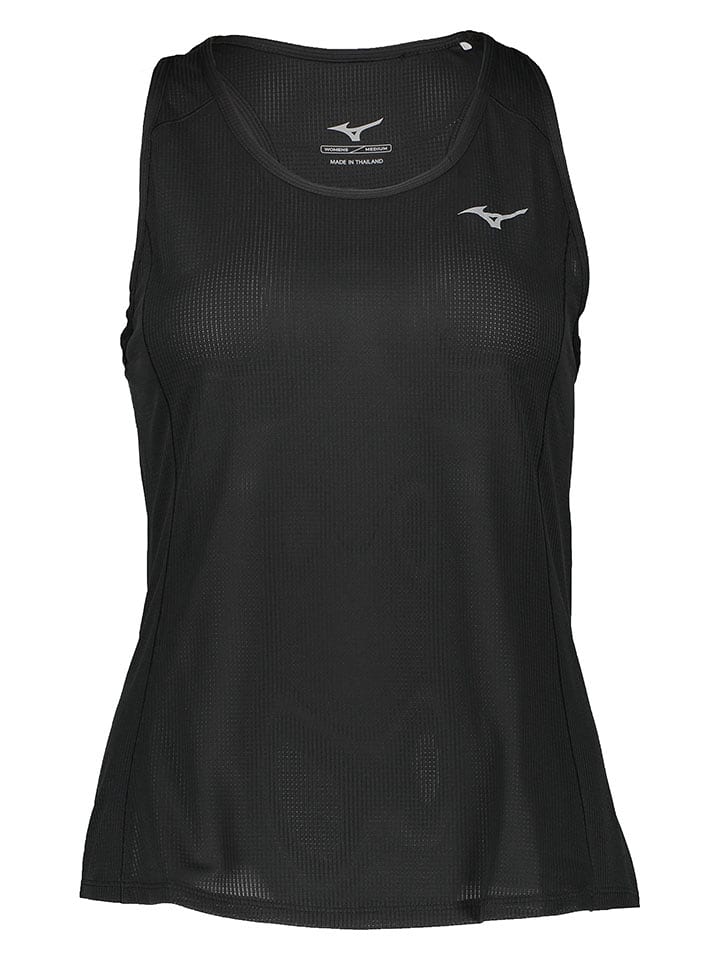 Mizuno Top funkcyjny "DryAeroFlow" w kolorze czarnym rozmiar: XS