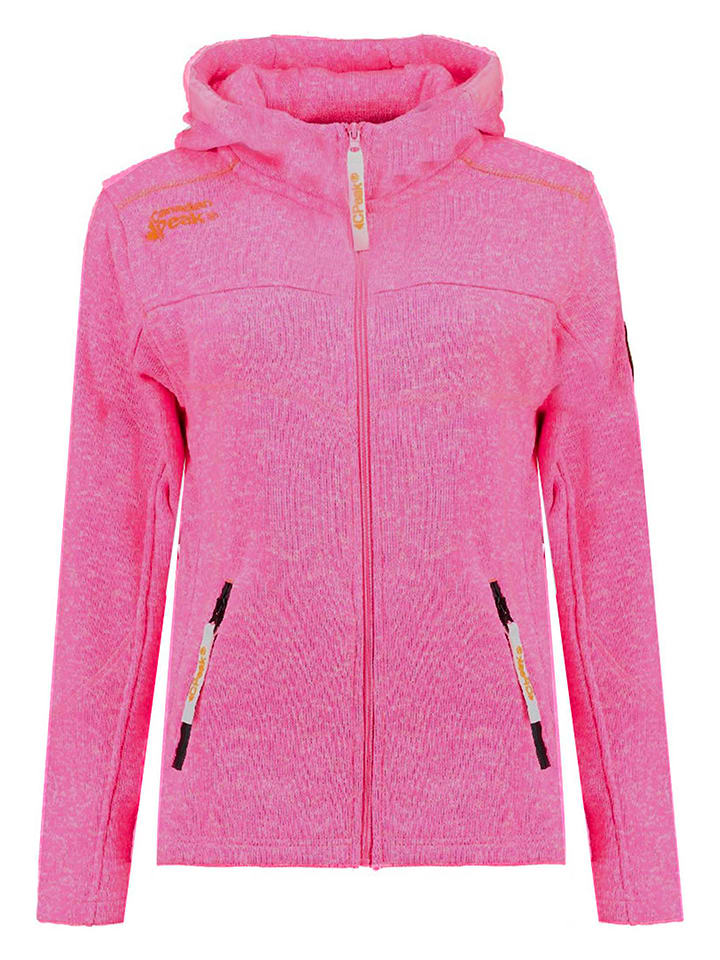 Kurtka polarowa "Terrufleak" w kolorze różowym