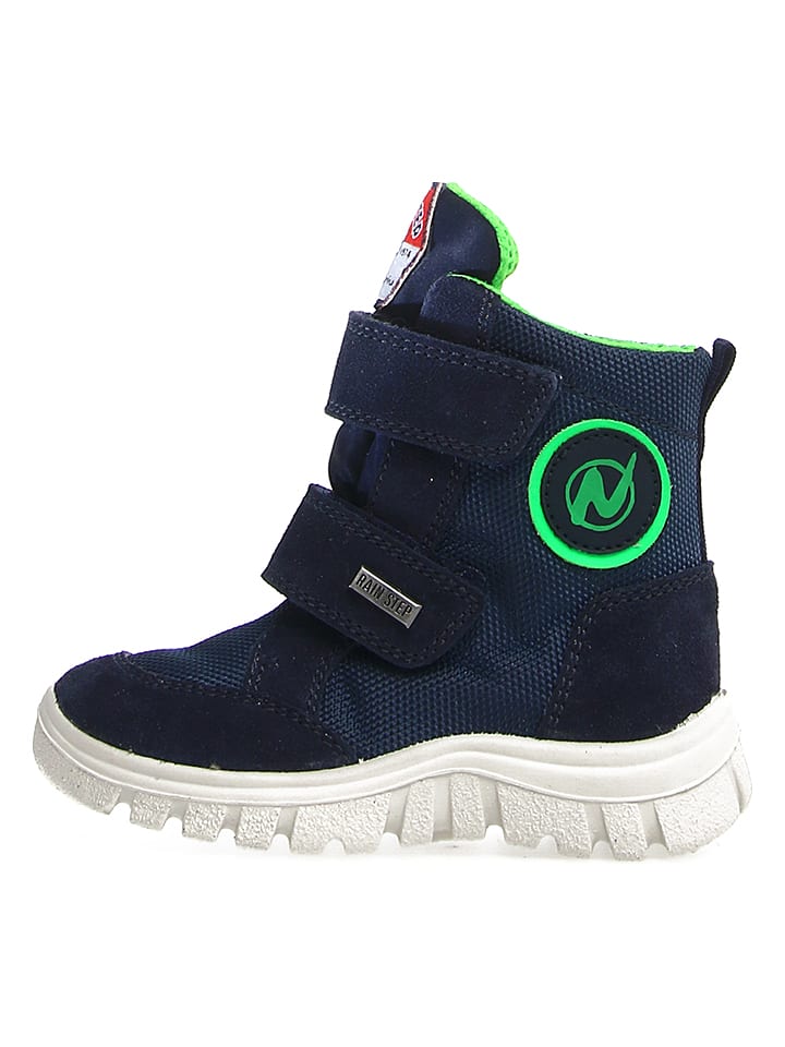 Naturino Botki zimowe "Gemi" w kolorze granatowym rozmiar: 27