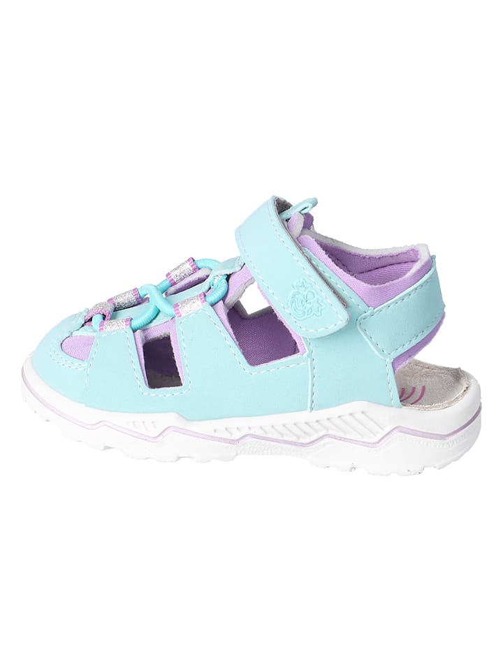 Półsandały "Gery" w kolorze turkusowym