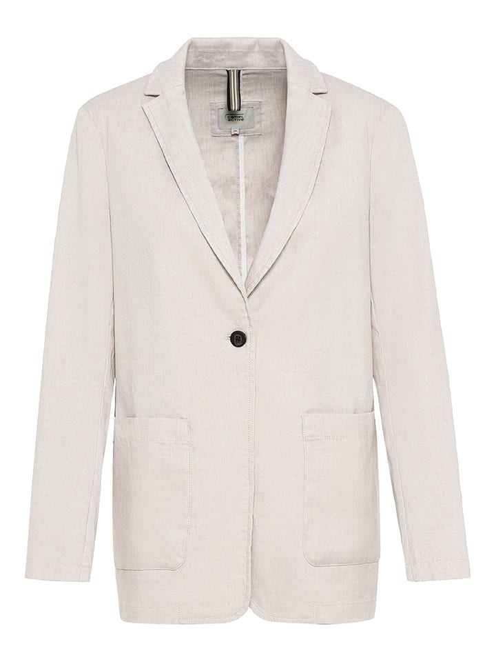 Camel Active Blezer w kolorze beżowym rozmiar: 44