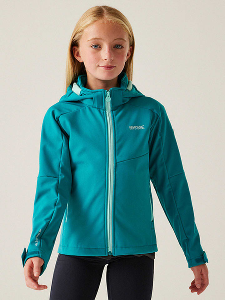 Regatta Kurtka softshellowa "AcidityVIII" w kolorze niebieskim rozmiar: 164