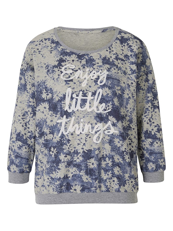 Heine Bluza w kolorze niebieskim rozmiar: 46