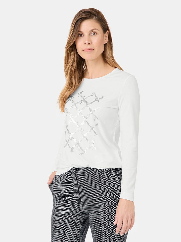 Gerry Weber Koszulka w kolorze białym rozmiar: 36