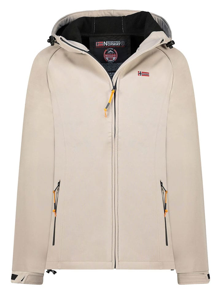Geographical Norway Kurtka softshellowa "Tamilalor" w kolorze beżowym rozmiar: M
