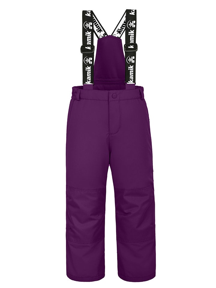 Kamik Spodnie narciarskie "Regan" w kolorze fioletowym rozmiar: 104