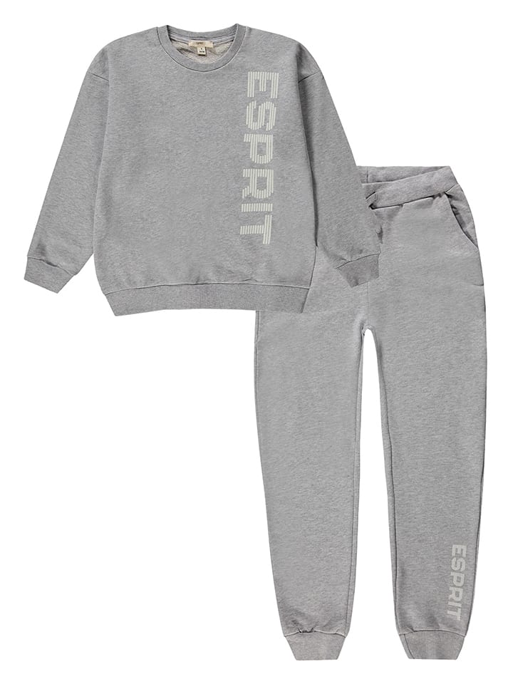 2-częściowy zestaw w kolorze szarym