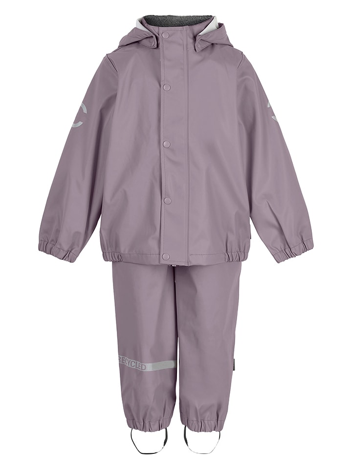 mikk-line 2-częściowy zestaw przeciwdeszczowy w kolorze fioletowym rozmiar: 122