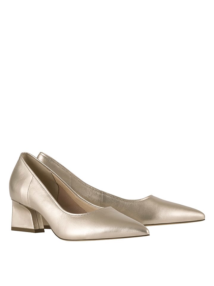 Högl Czółenka "Ann" w kolorze złotym rozmiar: 38