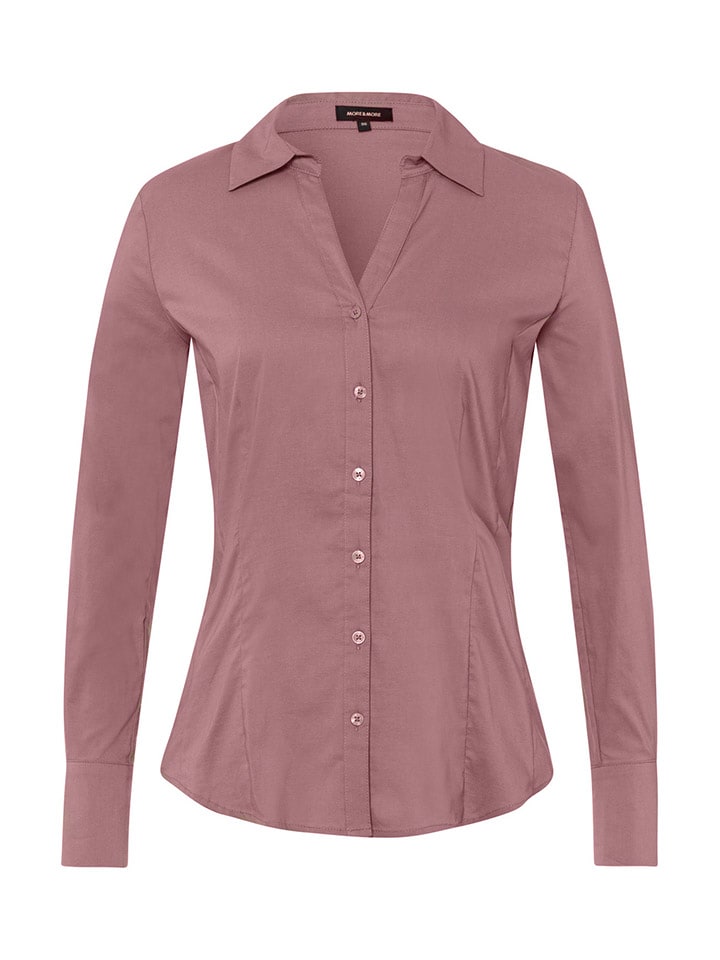 More & More Bluzka w kolorze szaroróżowym rozmiar: 36