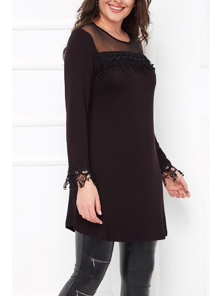 Milan Kiss Tunika w kolorze brązowym rozmiar: XL