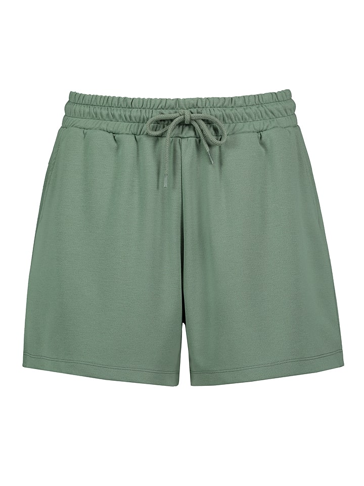 Rock Angel Szorty dresowe "Rock Angel" w kolorze zielonym rozmiar: M