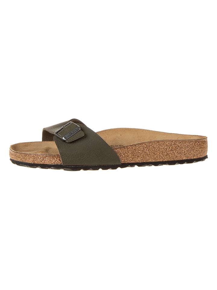 Birkenstock Klapki "Madrid" w kolorze khaki rozmiar: 41