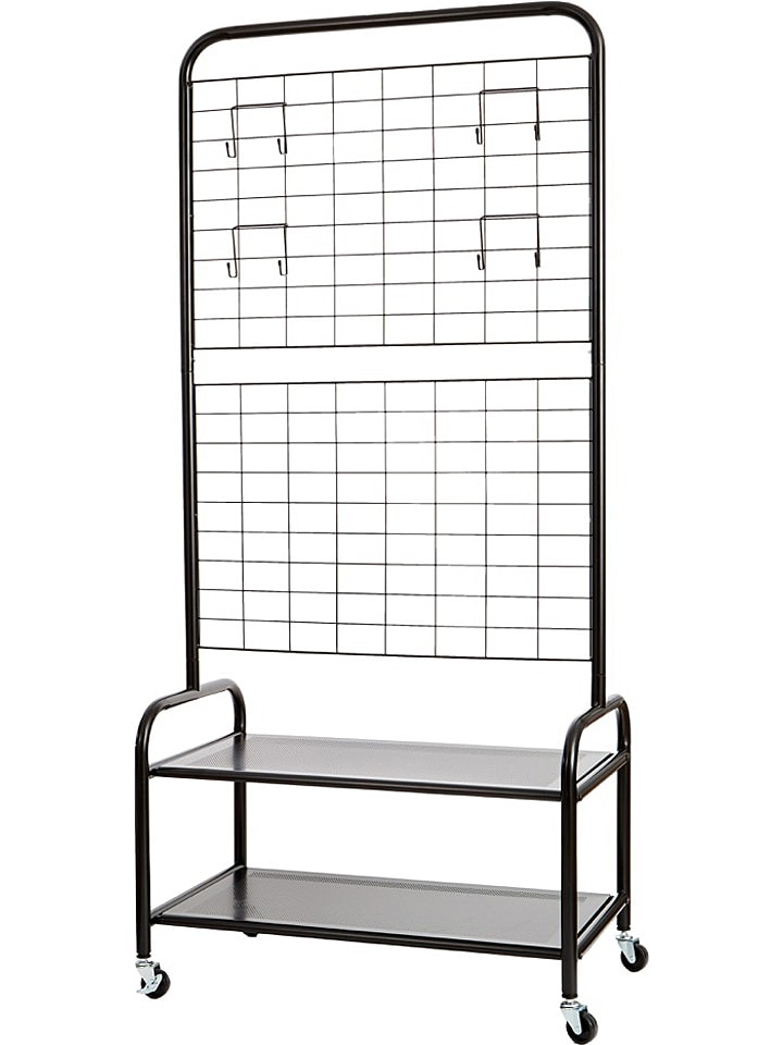 STORE IT Wieszak w kolorze czarnym - 167 x 77 x 45 cm rozmiar: onesize