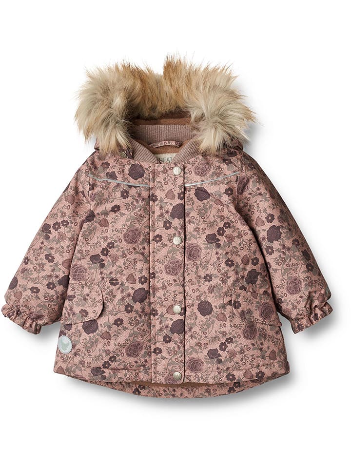 Wheat Kurtka zimowa "Mathilde" w kolorze ciemnoróżowym rozmiar: 116