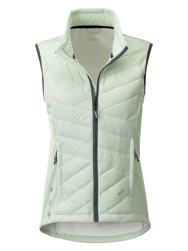 LINEA PRIMERO Kamizelka hybrydowa "Samara" w kolorze zielonym rozmiar: 38
