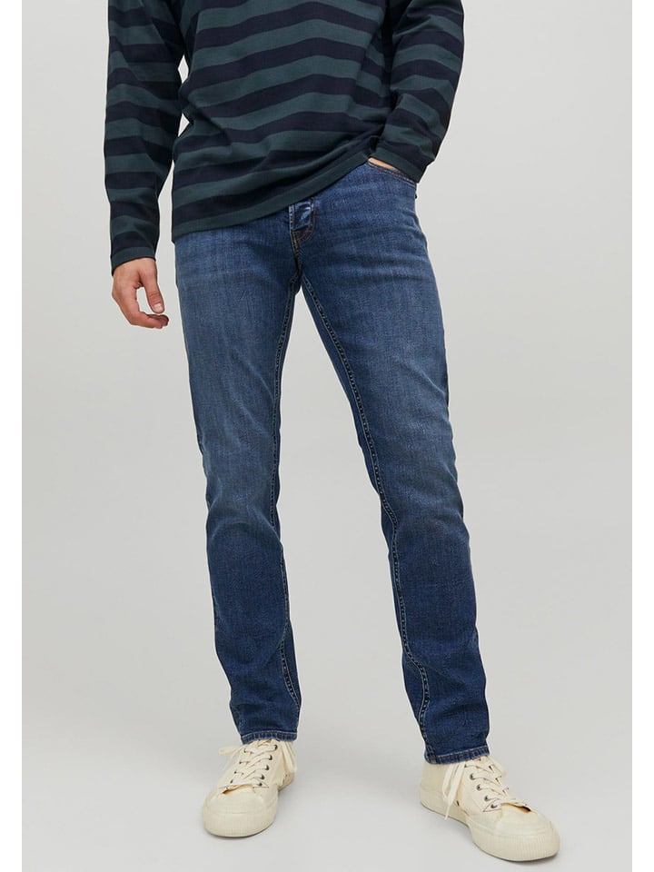 Jack & Jones Dżinsy "Glenn" - Regular fit - w kolorze błękitnym rozmiar: W31/L30