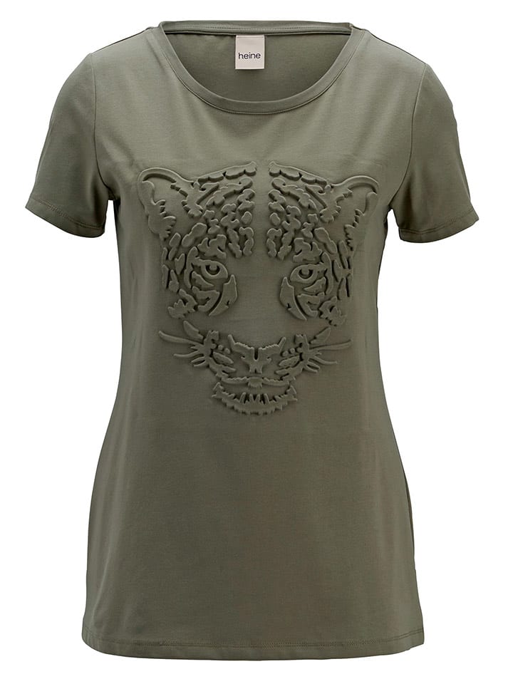 Koszulka w kolorze khaki