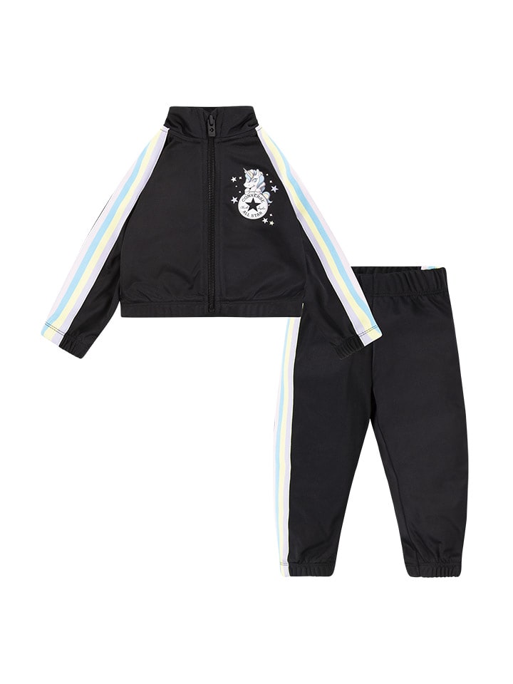 Converse 2-częściowy zestaw w kolorze czarnym rozmiar: 110/116