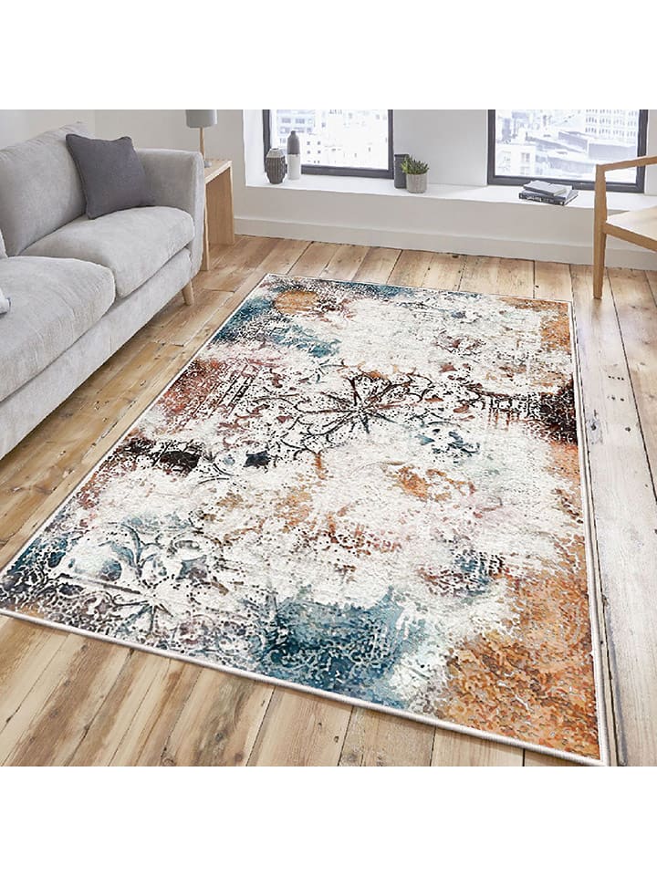 Mioli Dywan w kolorze beżowo-niebieskim rozmiar: 140x220 cm