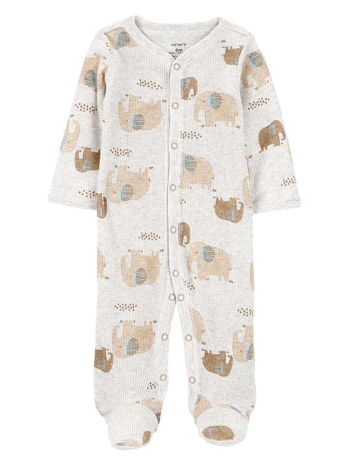 Śpioszki w kolorze szarym