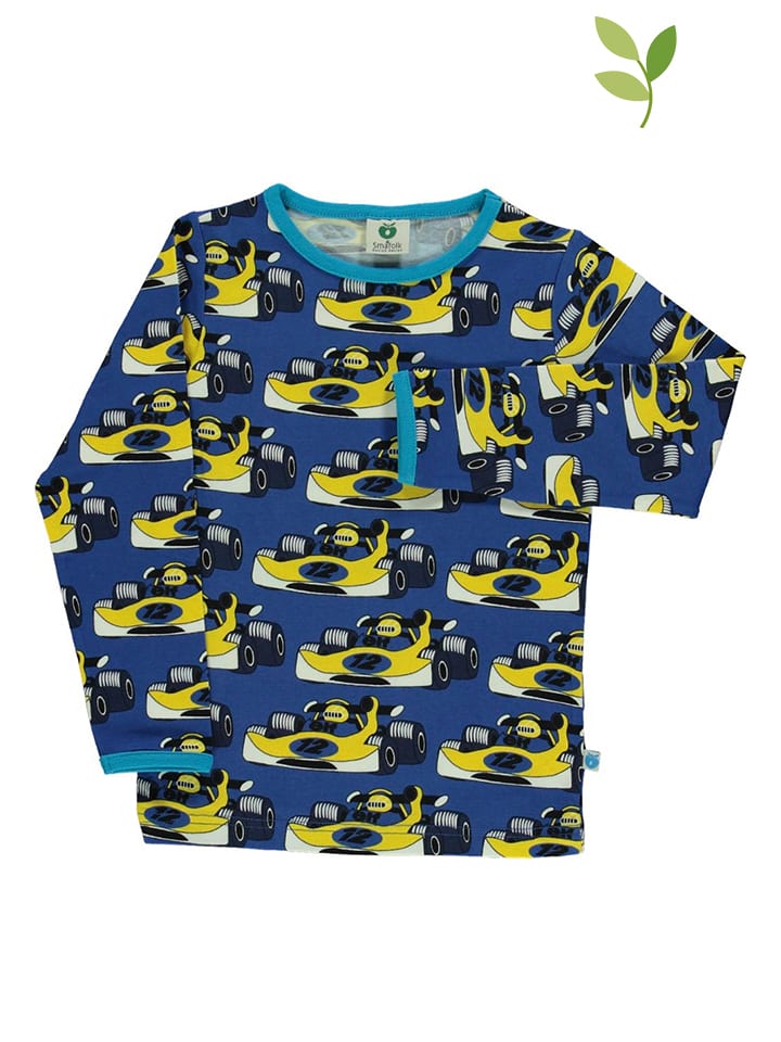 Koszulka "Race" w kolorze niebieskim