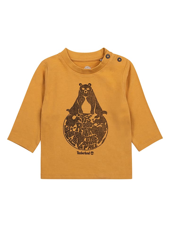Timberland Koszulka w kolorze pomarańczowym rozmiar: 74