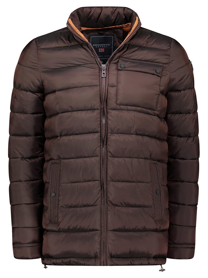 Geographical Norway Kurtka pikowana "Bangkok" w kolorze brązowym rozmiar: XXL