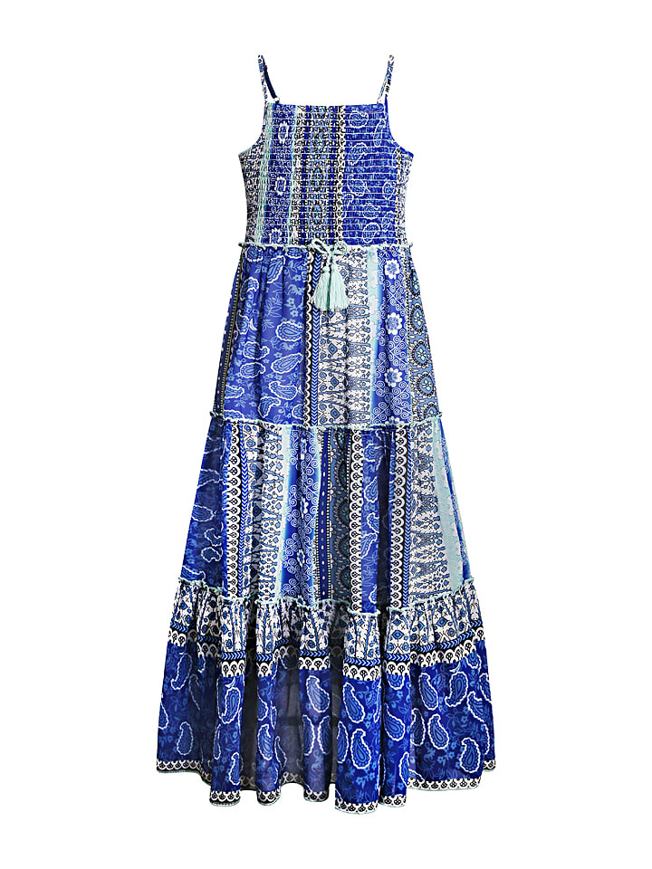 happy girls by Eisend Sukienka w kolorze granatowym rozmiar: 146