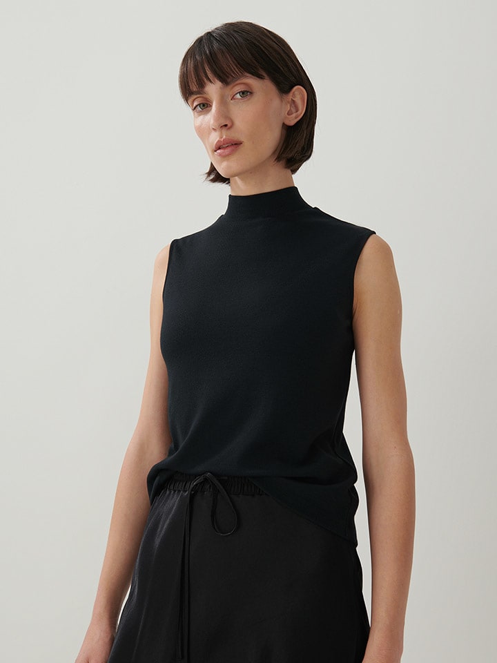 Someday Top w kolorze czarnym rozmiar: 40