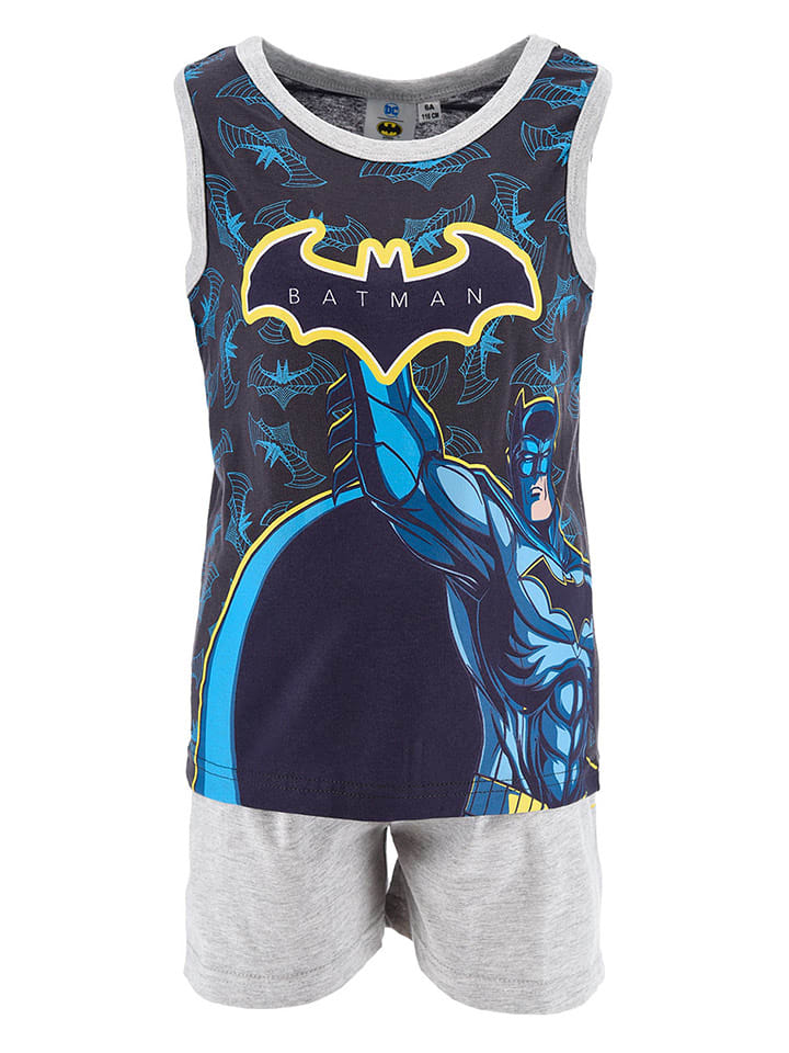 Batman 2-częściowy zestaw "Batman" w kolorze granatowo-szarym rozmiar: 116